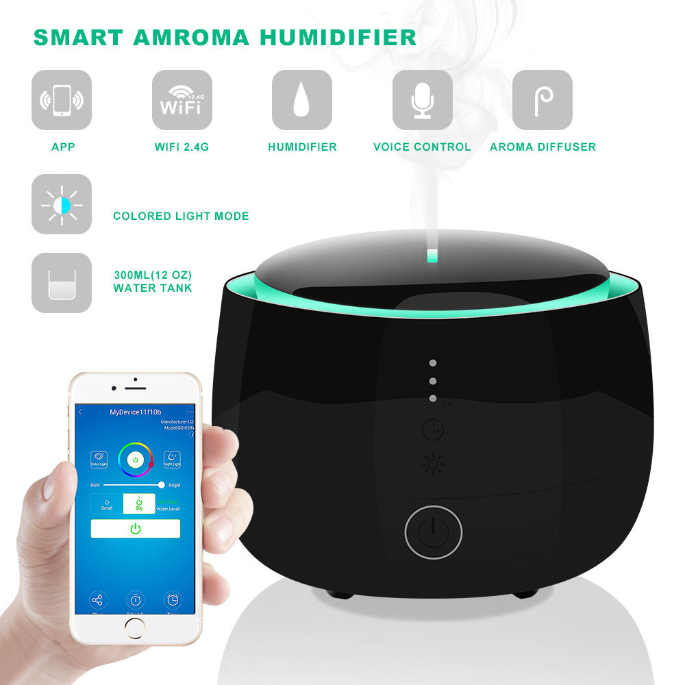 Relax & Refresh: Smart Aromatherapy Humidifier Bliss"