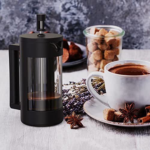 French Press Coffee Maker, BPA-Free, 12oz & 21oz, Rust-Free