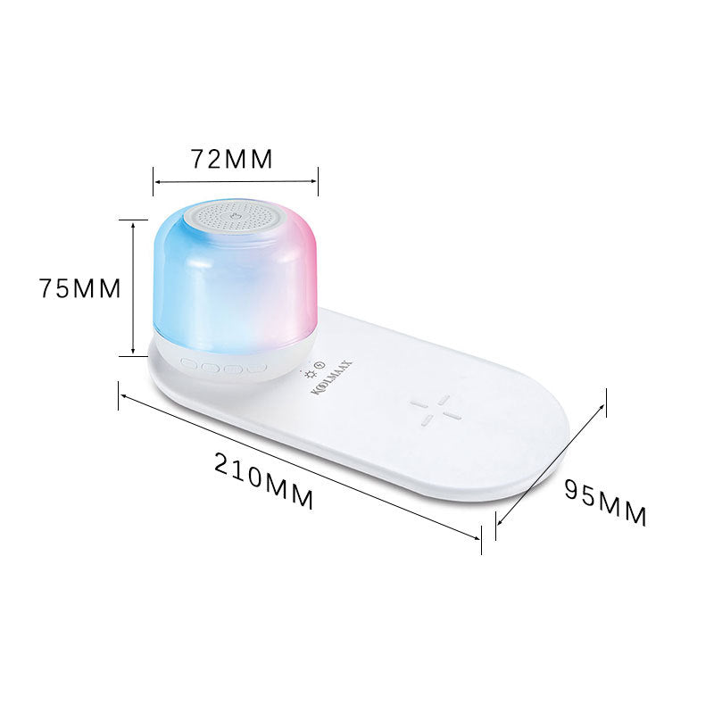 Koolmaax 2023 3-in-1 Night Light Bedside Lamp Charger