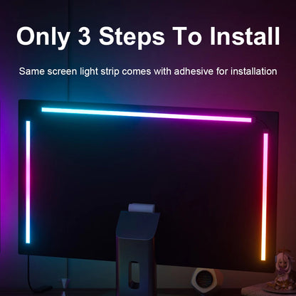 Smart RGB LED Backlight Strip for TV & PC Display