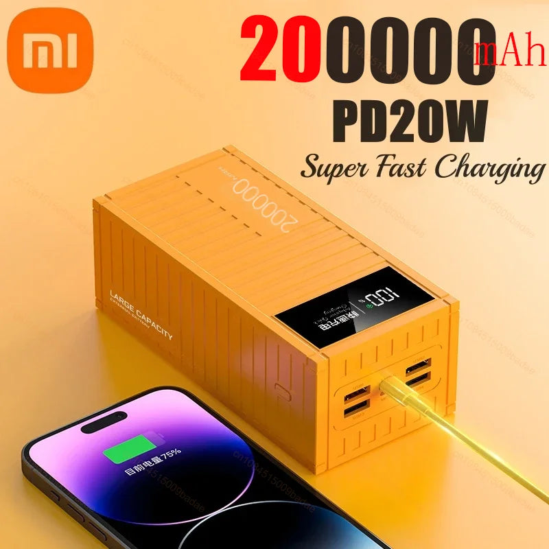 Xiaomi 200000mAh Outdoor Power Bank – 66W Fast Charging