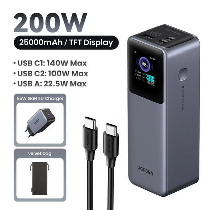 Nexode 130W 20000mAh PD Power Bank, Fast Charging