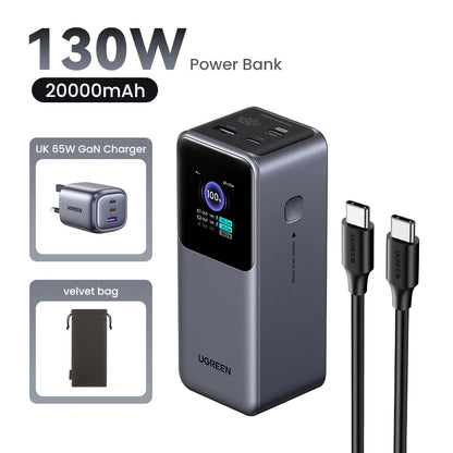 Nexode 130W 20000mAh PD Power Bank, Fast Charging